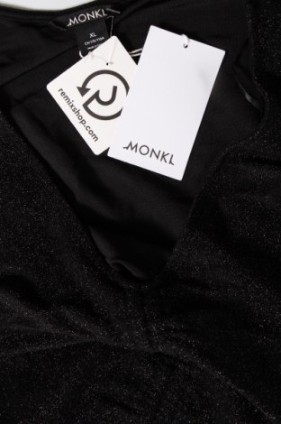 Γυναικεία μπλούζα Monki, Μέγεθος XL, Χρώμα Μαύρο, Τιμή 5,08 €