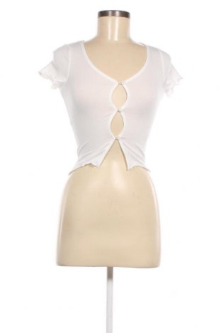 Дамска блуза Monki, Размер XXS, Цвят Бял, Цена 7,20 лв.