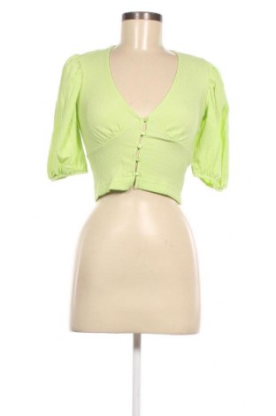 Γυναικεία μπλούζα Monki, Μέγεθος XS, Χρώμα Πράσινο, Τιμή 1,86 €