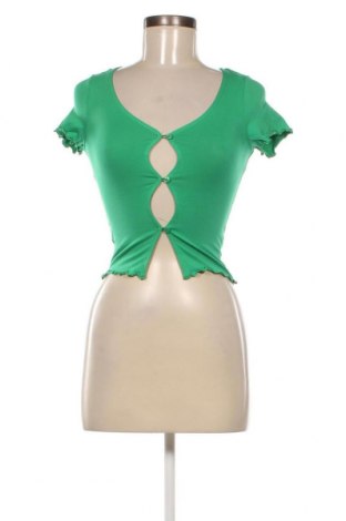 Damen Shirt Monki, Größe XXS, Farbe Grün, Preis 7,55 €