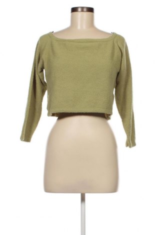 Γυναικεία μπλούζα Monki, Μέγεθος L, Χρώμα Πράσινο, Τιμή 5,08 €