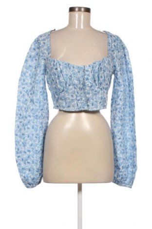Γυναικεία μπλούζα NA-KD, Μέγεθος M, Χρώμα Μπλέ, Τιμή 9,92 €