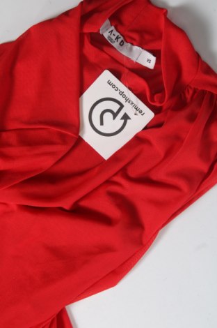 Bluză de femei NA-KD, Mărime XS, Culoare Roșu, Preț 33,21 Lei