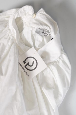 Дамска блуза NA-KD, Размер XS, Цвят Бял, Цена 33,24 лв.