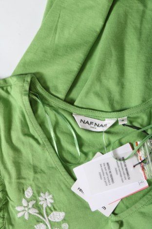 Дамска блуза Naf Naf, Размер M, Цвят Зелен, Цена 26,95 лв.