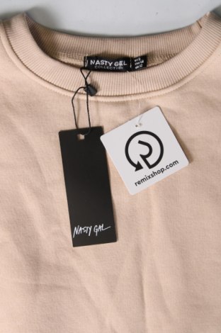 Γυναικεία μπλούζα Nasty Gal, Μέγεθος M, Χρώμα  Μπέζ, Τιμή 6,35 €