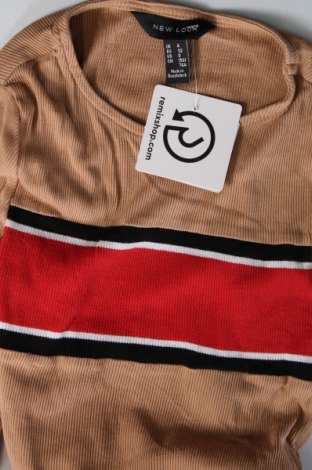 Γυναικεία μπλούζα New Look, Μέγεθος XXS, Χρώμα  Μπέζ, Τιμή 2,35 €