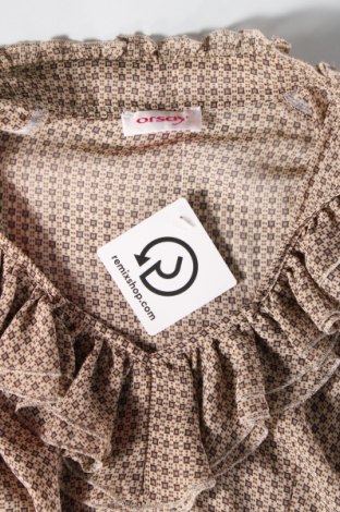 Γυναικεία μπλούζα Orsay, Μέγεθος M, Χρώμα Καφέ, Τιμή 5,12 €