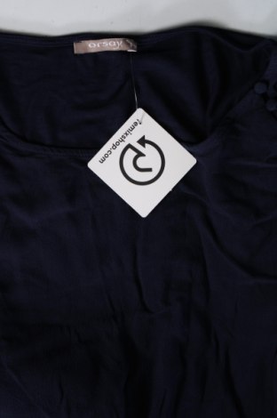 Γυναικεία μπλούζα Orsay, Μέγεθος M, Χρώμα Μπλέ, Τιμή 2,35 €