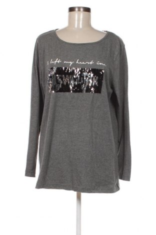 Γυναικεία μπλούζα Oviesse, Μέγεθος XL, Χρώμα Γκρί, Τιμή 15,98 €