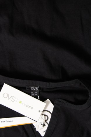Дамска блуза Oviesse, Размер XXL, Цвят Черен, Цена 13,95 лв.