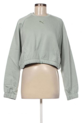 Γυναικεία μπλούζα PUMA, Μέγεθος L, Χρώμα Πράσινο, Τιμή 17,86 €