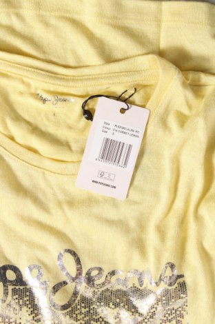 Дамска блуза Pepe Jeans, Размер S, Цвят Жълт, Цена 43,20 лв.