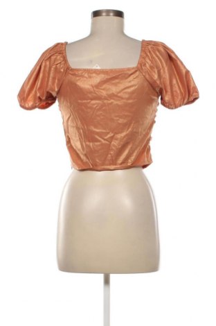 Дамска блуза Pimkie, Размер XS, Цвят Кафяв, Цена 4,65 лв.