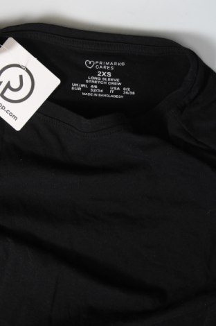 Damen Shirt Primark, Größe XXS, Farbe Schwarz, Preis 4,50 €