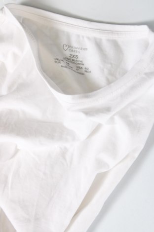 Дамска блуза Primark, Размер XXS, Цвят Бял, Цена 7,23 лв.