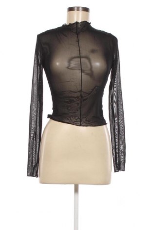 Γυναικεία μπλούζα Pull&Bear, Μέγεθος S, Χρώμα Μαύρο, Τιμή 5,88 €