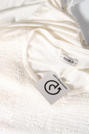 Damen Shirt Pull&Bear, Größe S, Farbe Weiß, Preis € 10,07