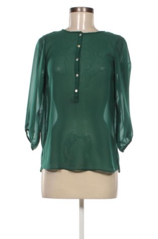 Γυναικεία μπλούζα Pull&Bear, Μέγεθος S, Χρώμα Πράσινο, Τιμή 10,00 €