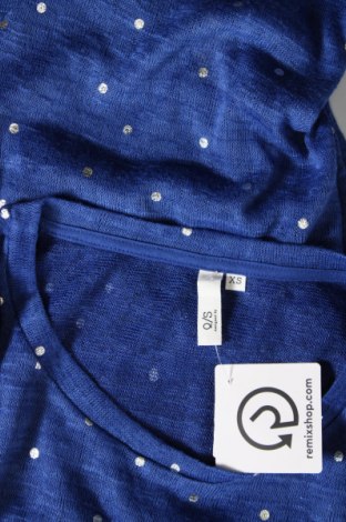 Γυναικεία μπλούζα Q/S by S.Oliver, Μέγεθος XS, Χρώμα Μπλέ, Τιμή 4,21 €