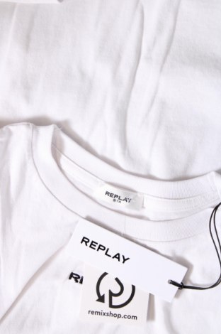 Damen Shirt Replay, Größe S, Farbe Weiß, Preis 33,20 €