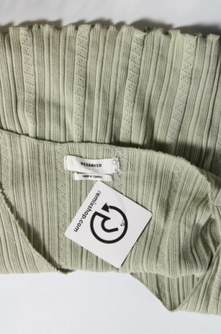 Γυναικεία μπλούζα Reserved, Μέγεθος L, Χρώμα Πράσινο, Τιμή 9,74 €