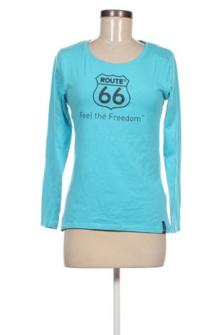 Γυναικεία μπλούζα Route 66, Μέγεθος M, Χρώμα Μπλέ, Τιμή 2,94 €