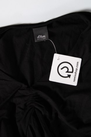 Дамска блуза S.Oliver, Размер S, Цвят Черен, Цена 20,46 лв.