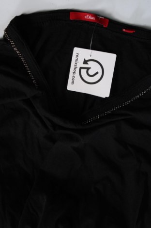 Дамска блуза S.Oliver, Размер M, Цвят Черен, Цена 5,10 лв.