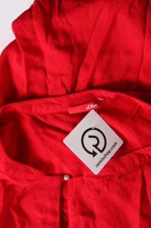 Γυναικεία μπλούζα S.Oliver, Μέγεθος L, Χρώμα Κόκκινο, Τιμή 8,50 €