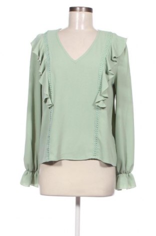 Дамска блуза SHEIN, Размер S, Цвят Зелен, Цена 10,73 лв.