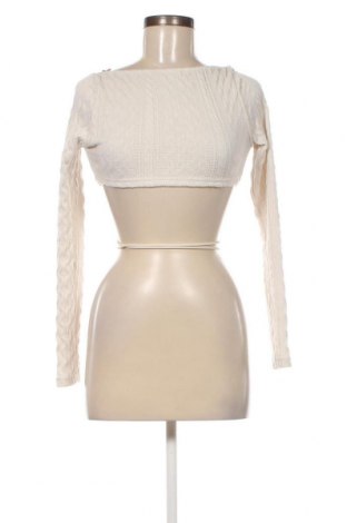 Γυναικεία μπλούζα SHEIN, Μέγεθος M, Χρώμα Εκρού, Τιμή 11,75 €