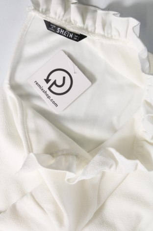 Γυναικεία μπλούζα SHEIN, Μέγεθος L, Χρώμα Λευκό, Τιμή 3,53 €