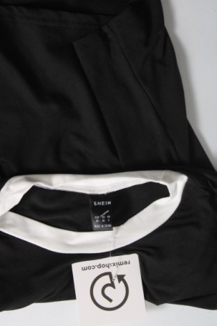 Дамска блуза SHEIN, Размер XS, Цвят Черен, Цена 19,55 лв.