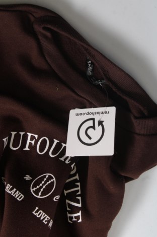 Γυναικεία μπλούζα SHEIN, Μέγεθος XS, Χρώμα Καφέ, Τιμή 4,70 €