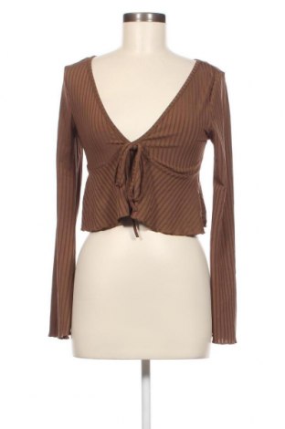 Дамска блуза SHEIN, Размер M, Цвят Кафяв, Цена 8,55 лв.