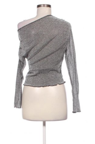 Дамска блуза SHEIN, Размер M, Цвят Сребрист, Цена 7,03 лв.