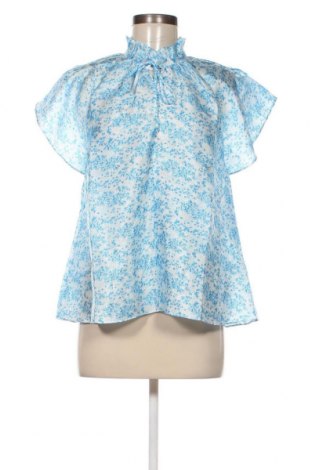 Дамска блуза Samsoe & Samsoe, Размер M, Цвят Син, Цена 108,00 лв.