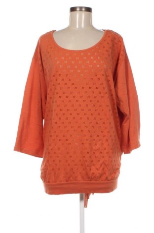 Γυναικεία μπλούζα Sheego, Μέγεθος 3XL, Χρώμα Πορτοκαλί, Τιμή 17,07 €