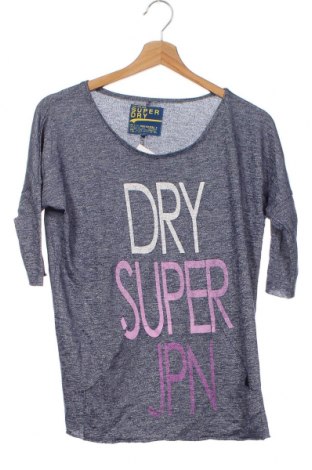 Γυναικεία μπλούζα Superdry, Μέγεθος XS, Χρώμα Μπλέ, Τιμή 7,93 €