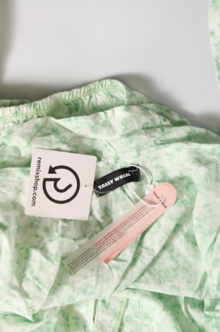 Γυναικεία μπλούζα Tally Weijl, Μέγεθος L, Χρώμα Πράσινο, Τιμή 4,31 €