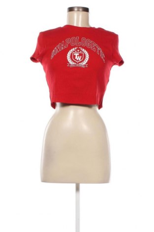 Γυναικεία μπλούζα Tally Weijl, Μέγεθος L, Χρώμα Κόκκινο, Τιμή 18,56 €