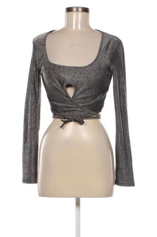 Γυναικεία μπλούζα Tally Weijl, Μέγεθος L, Χρώμα Ασημί, Τιμή 8,79 €
