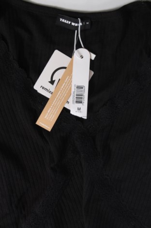 Γυναικεία μπλούζα Tally Weijl, Μέγεθος M, Χρώμα Μαύρο, Τιμή 2,40 €