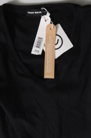 Γυναικεία μπλούζα Tally Weijl, Μέγεθος XXS, Χρώμα Μαύρο, Τιμή 6,07 €