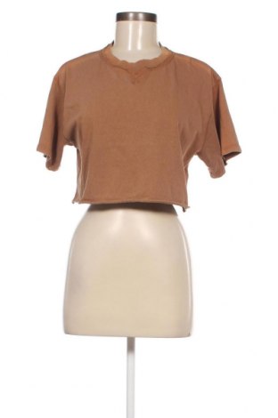 Damen Shirt Tally Weijl, Größe M, Farbe Braun, Preis 6,39 €
