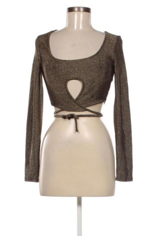 Γυναικεία μπλούζα Tally Weijl, Μέγεθος M, Χρώμα Χρυσαφί, Τιμή 3,36 €