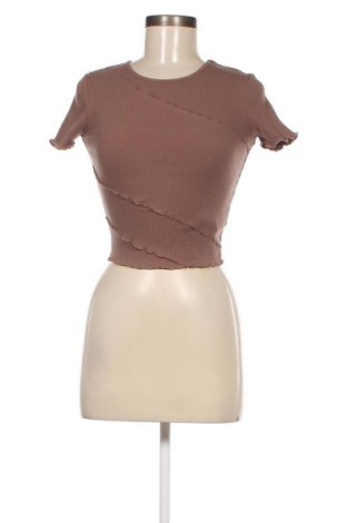 Γυναικεία μπλούζα Tally Weijl, Μέγεθος S, Χρώμα Καφέ, Τιμή 7,19 €