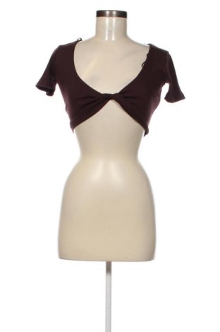 Дамска блуза Tally Weijl, Размер XS, Цвят Кафяв, Цена 8,99 лв.