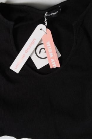 Damen Shirt Tally Weijl, Größe XS, Farbe Schwarz, Preis 2,40 €